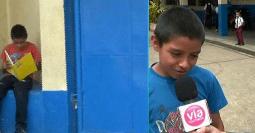 Conoce la historia del niño que camina varias horas todos los días para llegar a su colegio Conoce la historia del niño que camina varias horas todos los días para llegar a su colegio