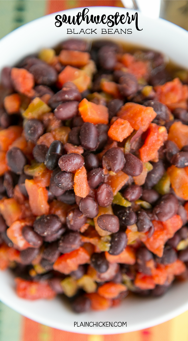 Southwestern Black Beans | Plain Chicken®