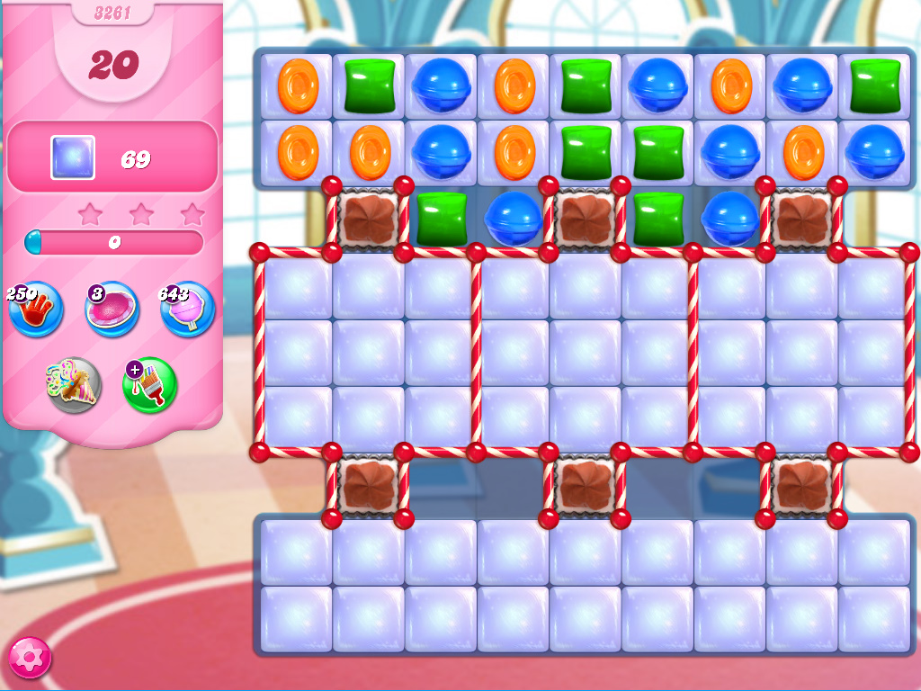 Candy Crush Saga level 3261 Candy Crush Saga level 3261