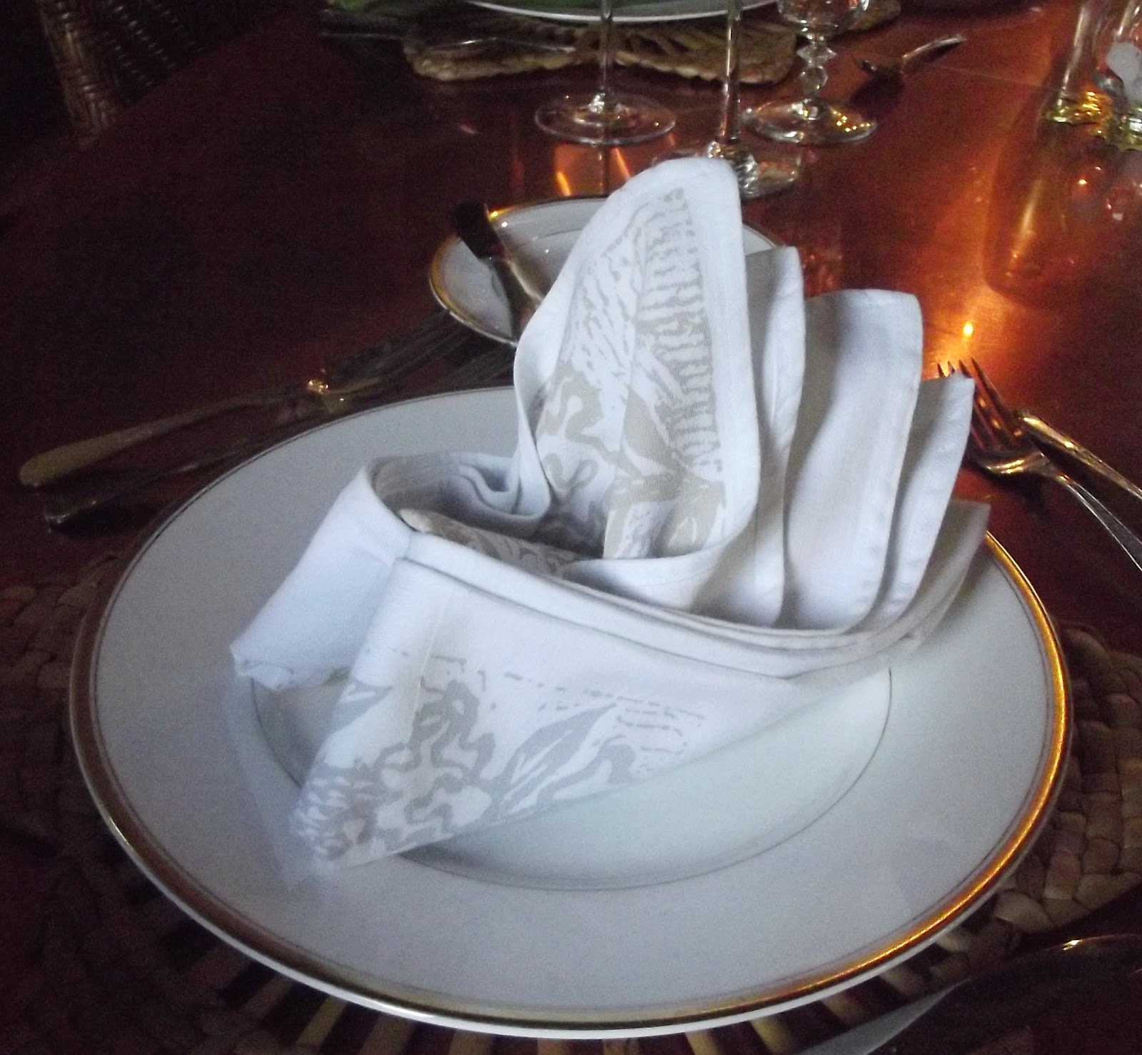 Spoon and Ink Napkin Folding and Other Obsessions