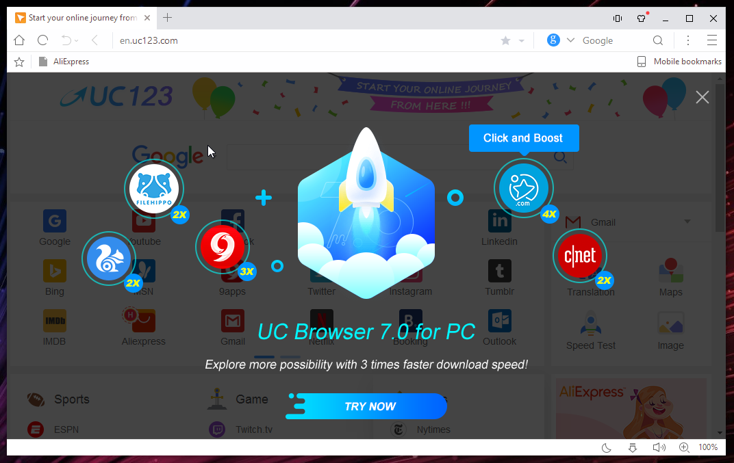 old uc browser download for pc