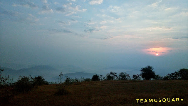 Panoramic view from the Peak of Posadigumpe Hill, Kasaragod, Kerala