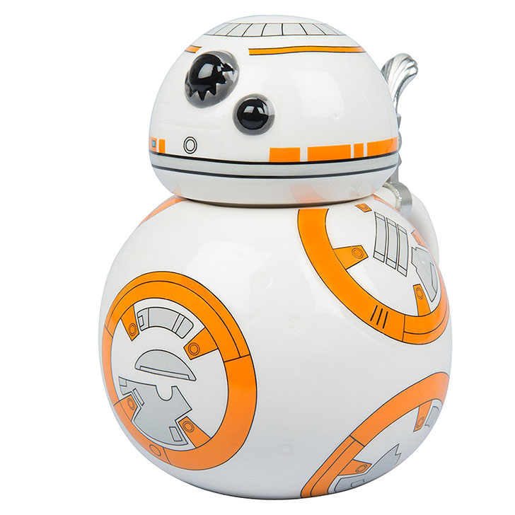 BB 8 Star Wars BB8 Ceramic 22 oz. Stein Coffee Mug with Hinged Lid