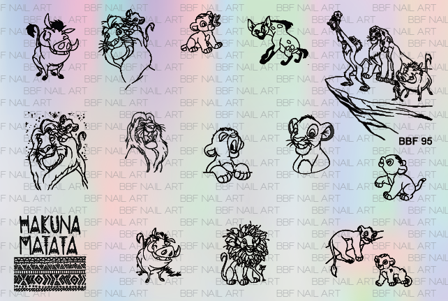 Lacquer Lockdown Hot Off The Stamping Press Bbf Nail Art Ohhhhh Child Oh Lord Have Mercy Finally Lion King Stamping Plates Adorable Images Featuring Our
