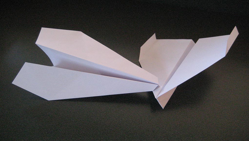 record du monde avion en papier
