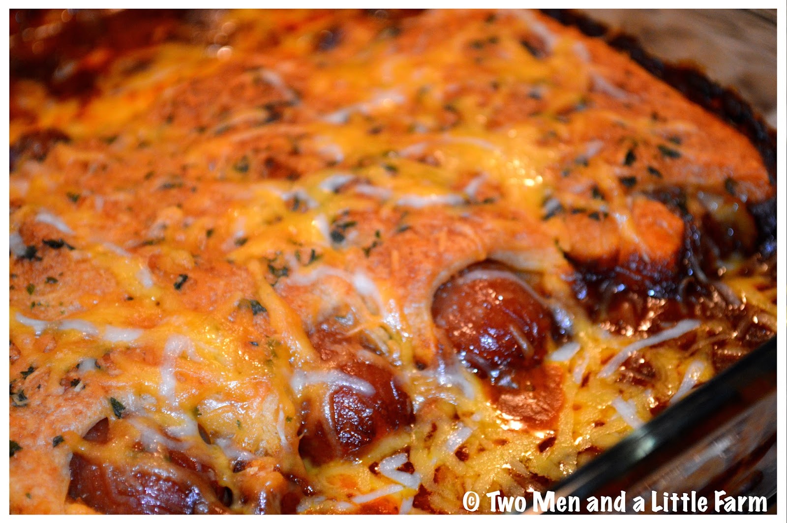 Two Men and a Little Farm CHILI CHEESE DOG CASSEROLE RECIPE