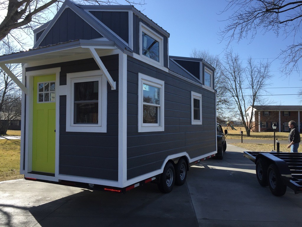 TINY HOUSE TOWN The Wanigan Tiny House (250 Sq Ft)