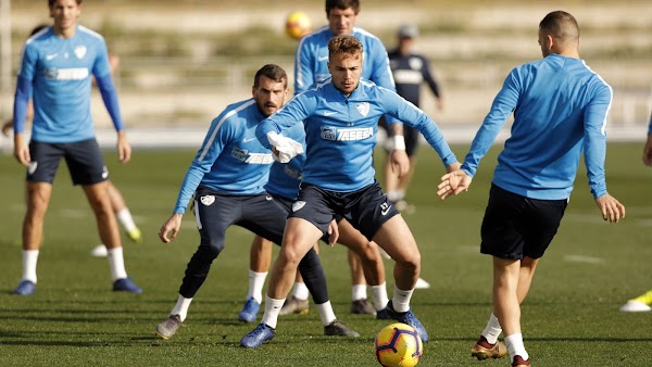 Málaga, entrenamiento nuevamente sin la presencia de Boulahroud