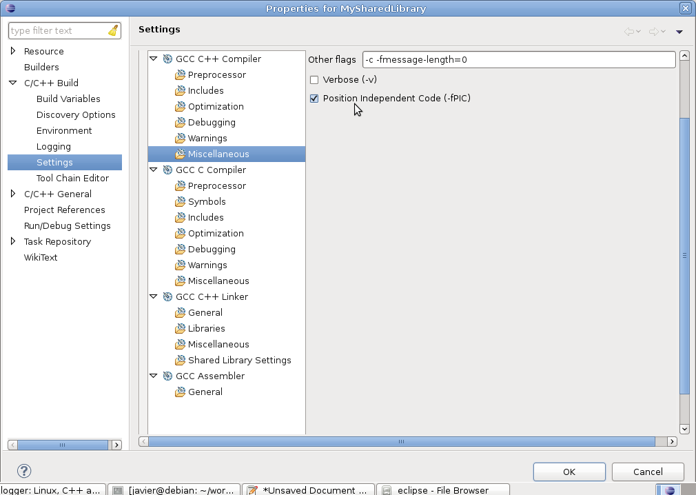 Linux, C++ and other Tortures Shared Libraries with Eclipse on 86_64