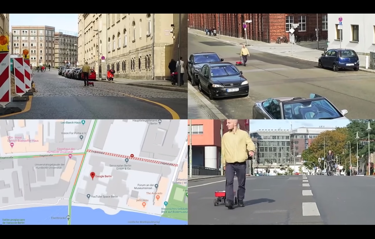 Man Creates Virtual Traffic Jam On Google Maps With A Few Dozen