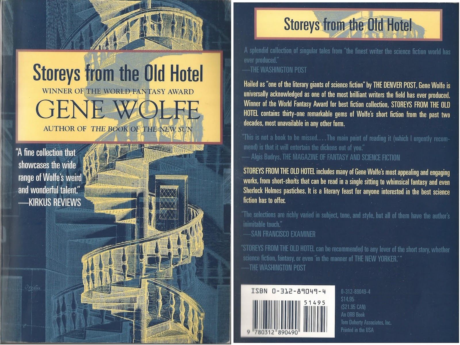 Ive Said Before That Gene Wolfe Is My Favorite Writer But There A Large Proportion Of His Vast Body Work Which I Have Yet To Read This Weekend Ive Said Before That Gene Wolfe Is My Favorite Writer But There A Large Proportion Of His Vast Body Work Which I Have Yet To Read This Weekend