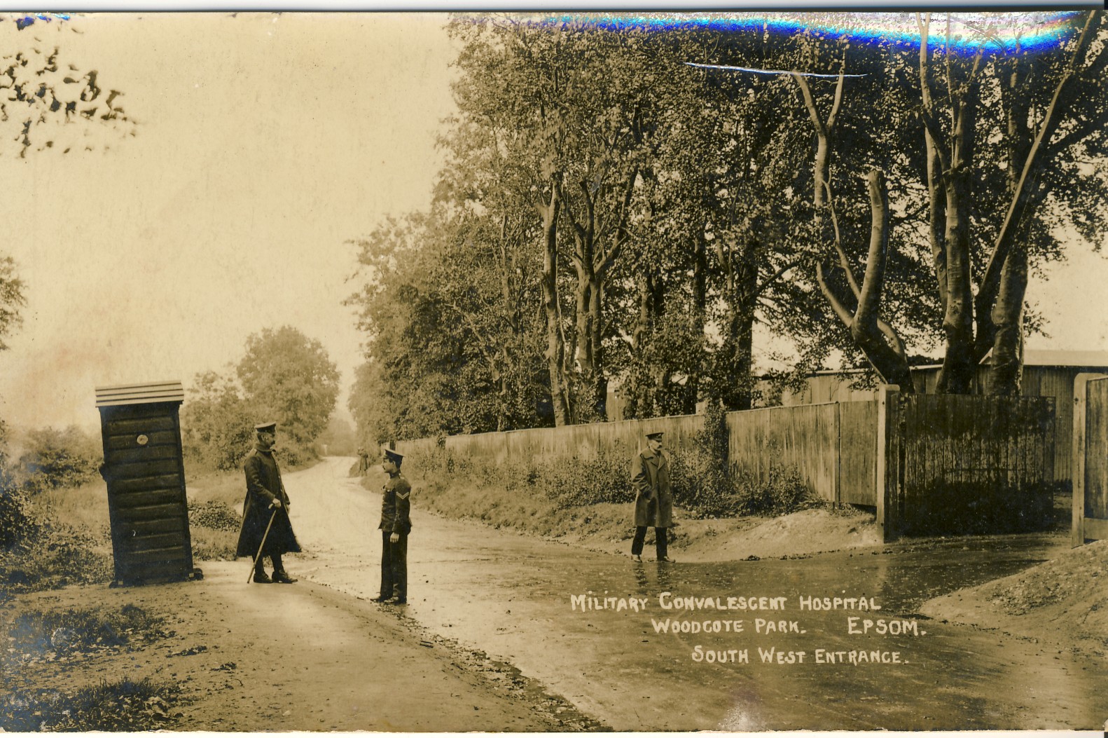 Letters From World War One April 4, 1919 Woodcote Park, Epsom