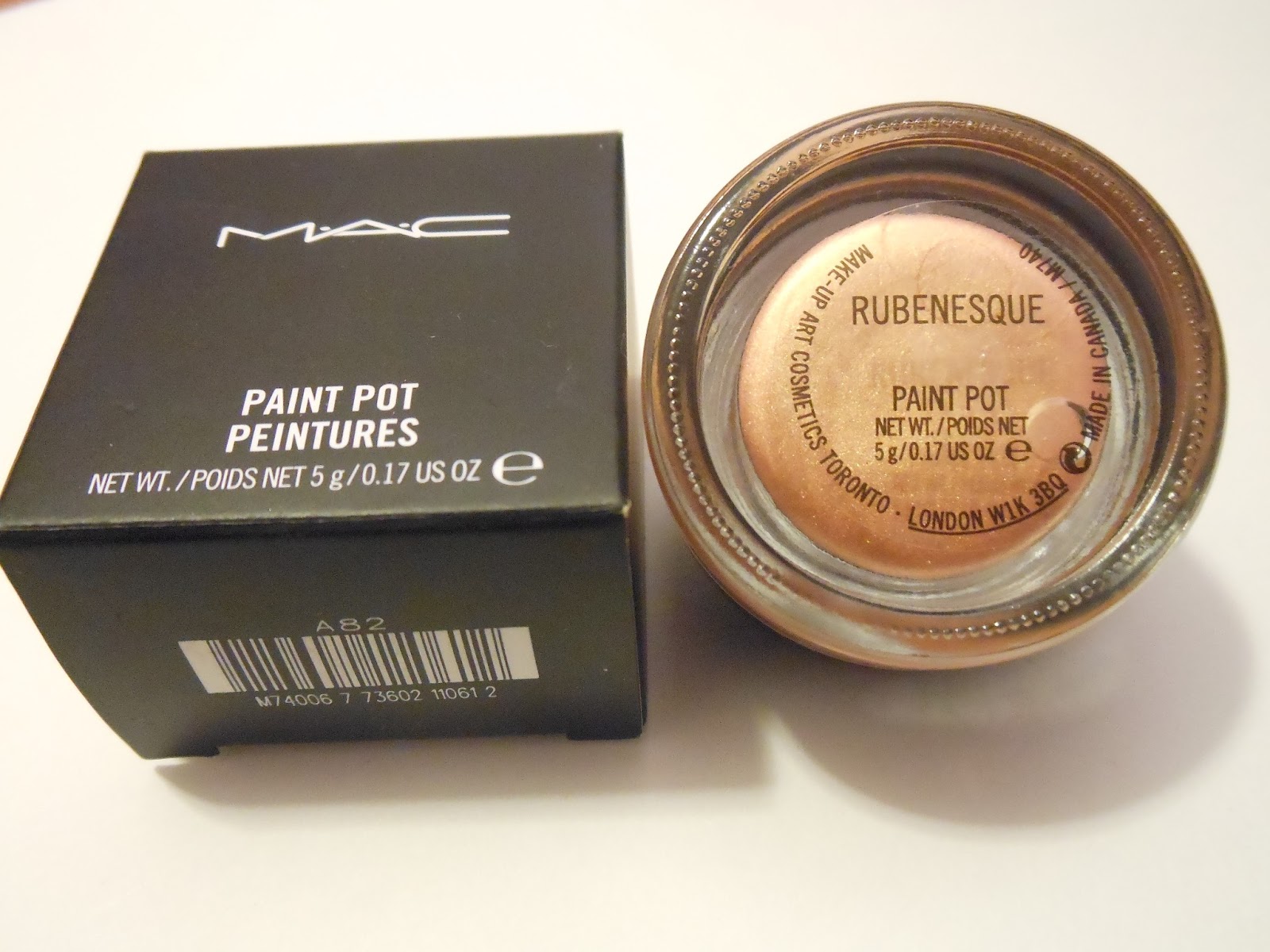 Glamourae Product Review MAC Paint Pot in Rubenesque