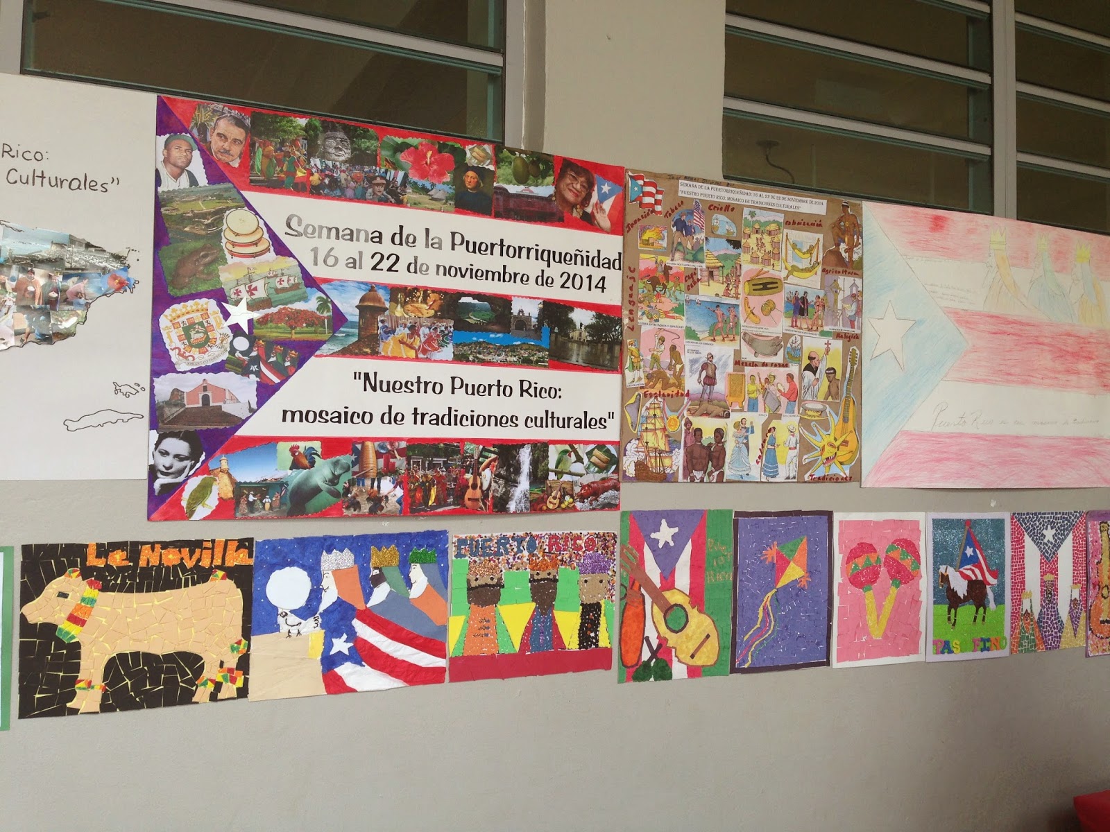 Biblioteca de la Escuela Alfredo Dorrington: Semana de la Puertorriqueñidad