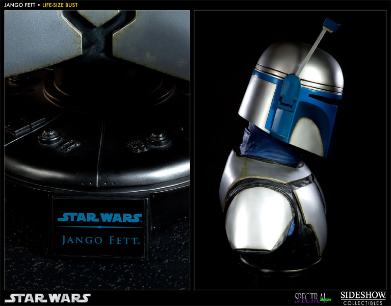 Star Wars Miniatures Jango Fett LifeSize Bust