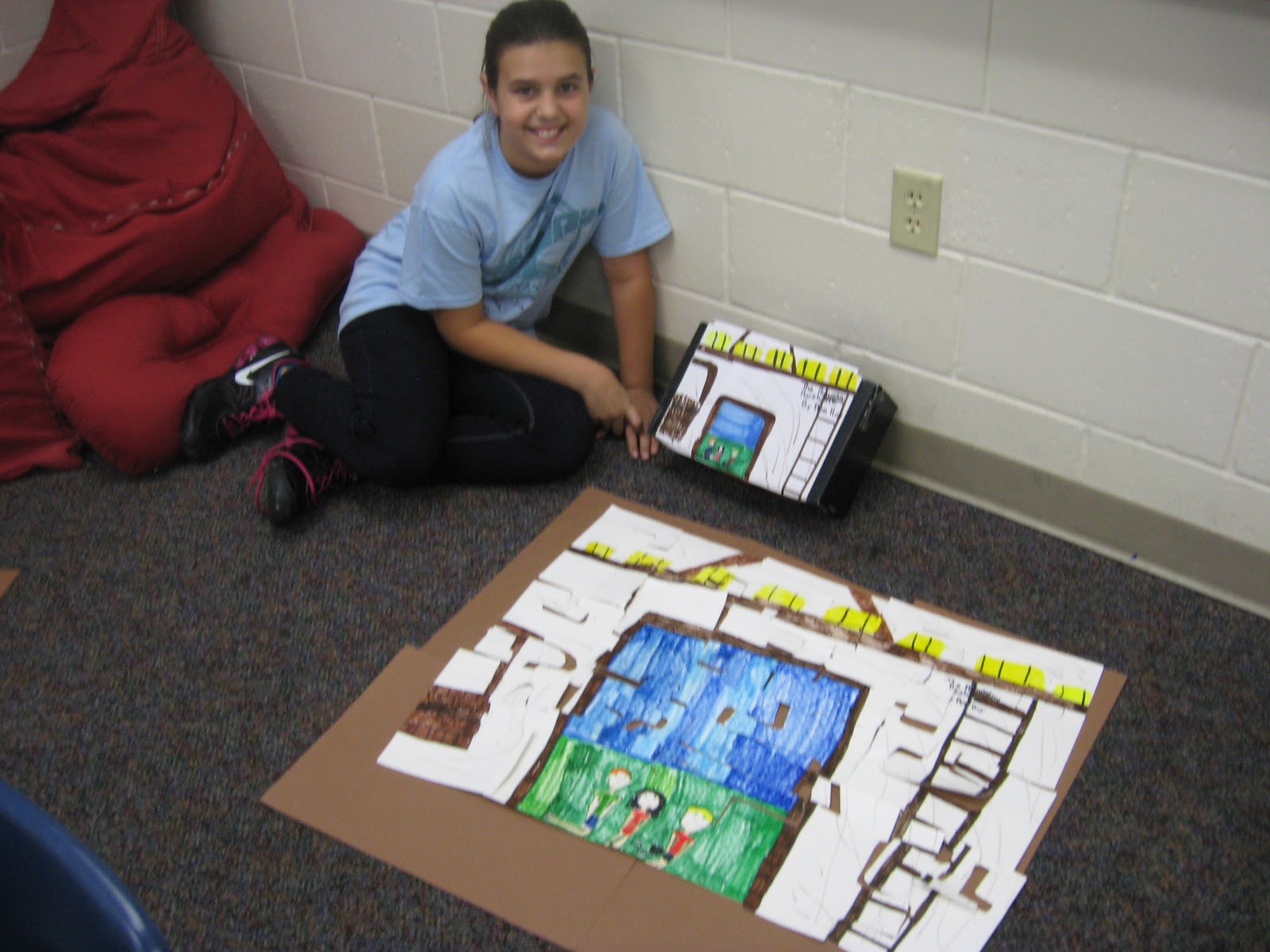 Mrs.Sanders 4th grade class Mystery Puzzle Book Report