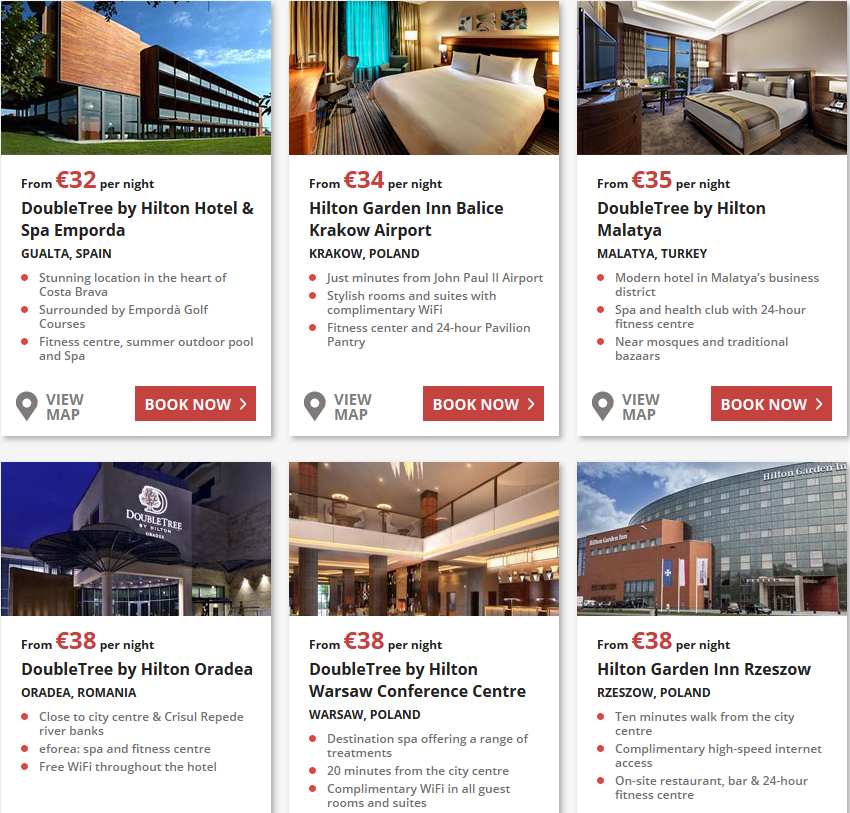 7 day flash sale promocja w hotelach Hilton