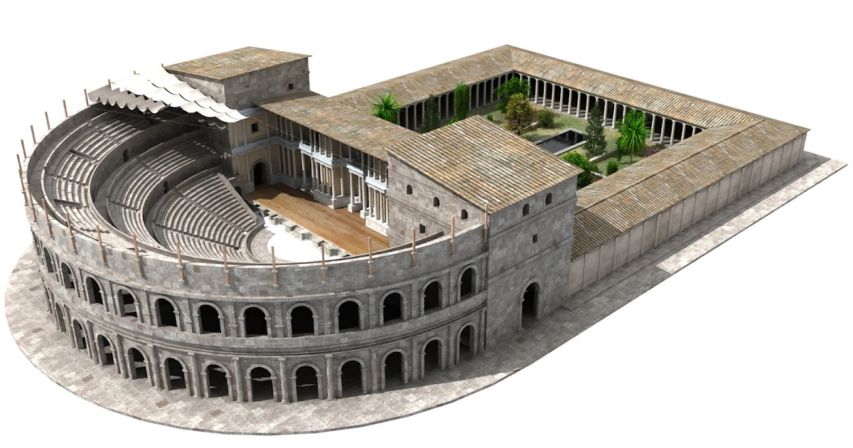 Blog de Latín de Sandra El teatro Romano Blog de Latín de Sandra El teatro Romano