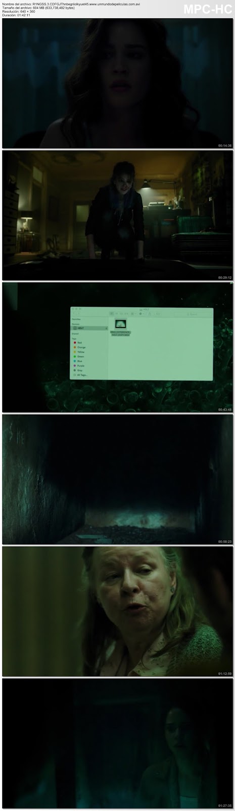 Capturas de la película.