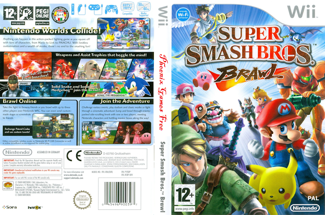 director danés Mar Phoenix Games Free: Descargar Super Smash Bros Brawl Wii MEGA/Google  Drive/MediaFire/1fichier