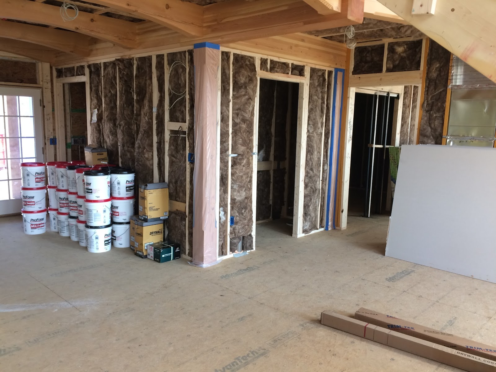 Insulation, Drywall, and Siding