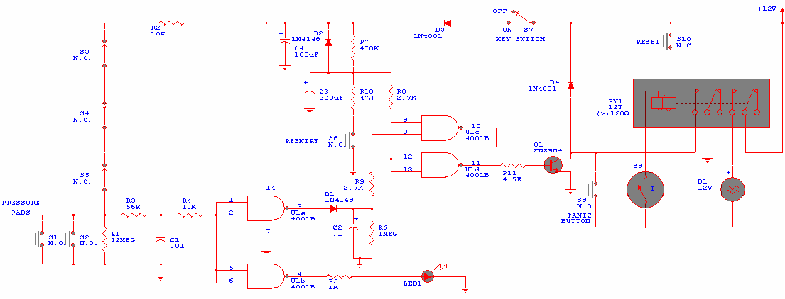 Home Security System | Diagram for Reference