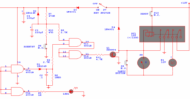 Home Security System | Diagram for Reference