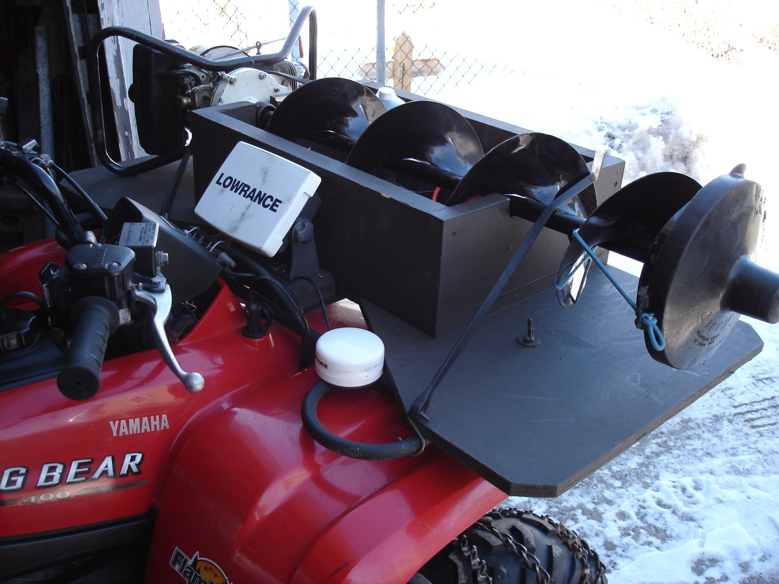 Kolpin auger holder Clearance