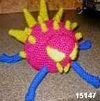 patron gratis zoomer metroidamigurumi, free amigurumi pattern zoomer metroid