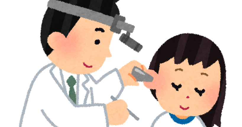 耳鼻科検診のイラスト 学校の健康診断 かわいいフリー素材集 いらすとや