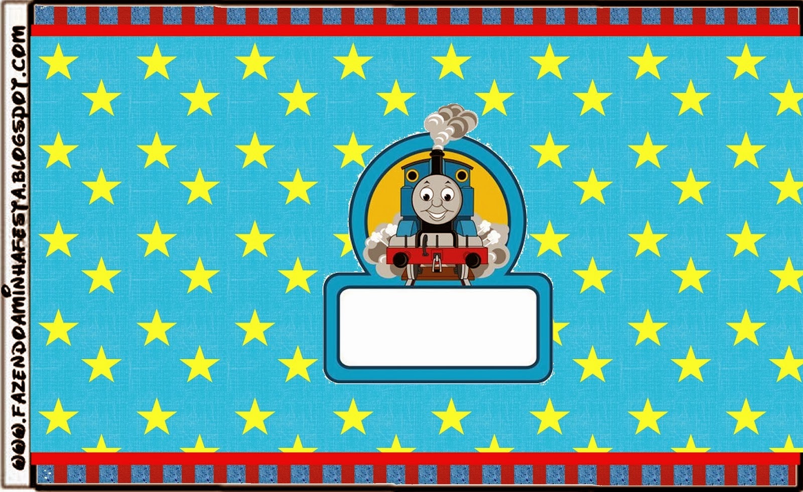 Thomas the Train: Free Printable Candy Bar Labels. - Oh My Fiesta! in ...