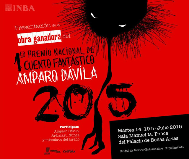 Ganador del Premio Nacional de Cuento Fantástico Amparo Dávila 2015