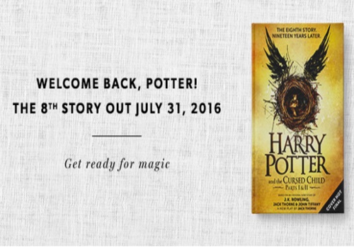 Chapters Indigo Harry Potter & The Cursed Child Pre-Order 11% Off + 1000 Bonus Plum Points