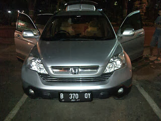 Pengiriman Honda CRV B 370 QY Jakarta ke Makasar
