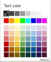 Text Colors Gmail font Text Colors Gmail font
