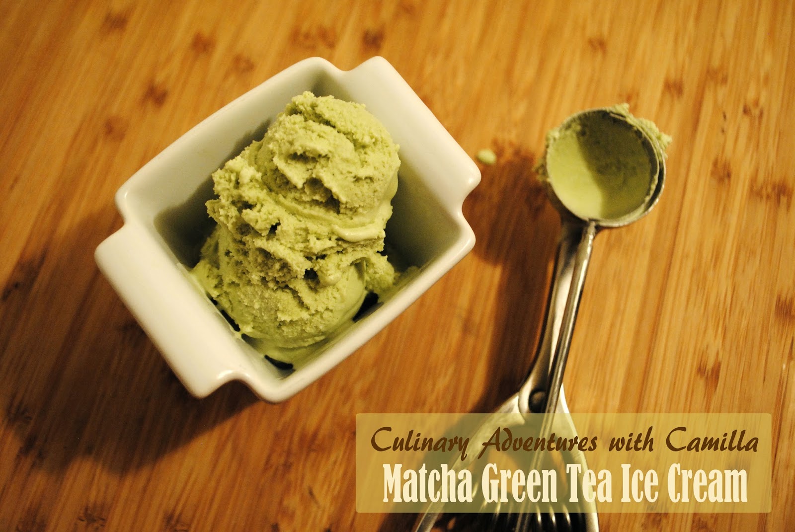 Matcha Green Tea Ice Cream