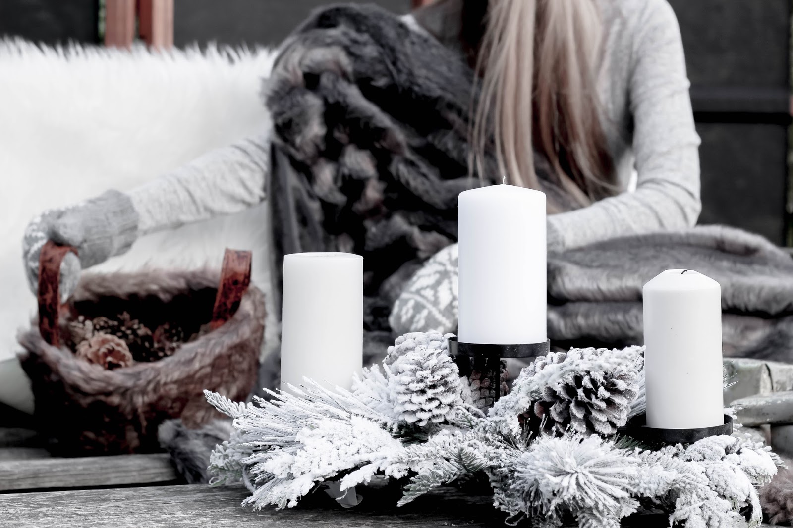 Amara Snow Pine Votive Holder Amara Snow Pine Votive Holder Lifestyle Blogger
