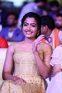 Actress Rashmika Mandanna Stills at Sarileru Neekevvaru Movie Pre Release Actress Rashmika Mandanna Stills at Sarileru Neekevvaru Movie Pre Release