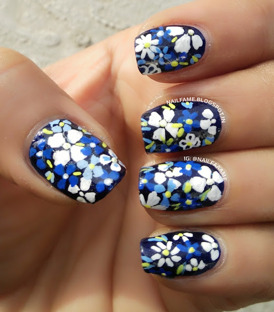 FLOWER NAILART