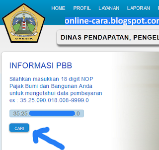 Cara Cek Tagihan PBB Online - online-cara