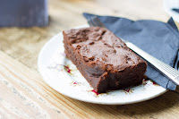 award-winning chocolate brownie, Eatery Hopping: Leo's Beanery, Edinburgh, www.imogenmolly.co.uk