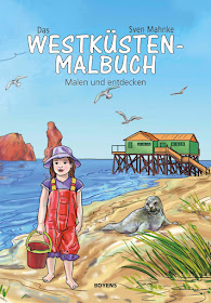 Das Bücherboot: Kinderbücher aus dem Norden. Nordisches Flair verströmt "Das Westküsten Malbuch" mit schönen Bildern zum Ausmalen.