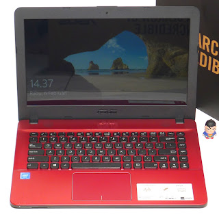 Laptop ASUS X441M Proc. N4000 Fullset Bekas
