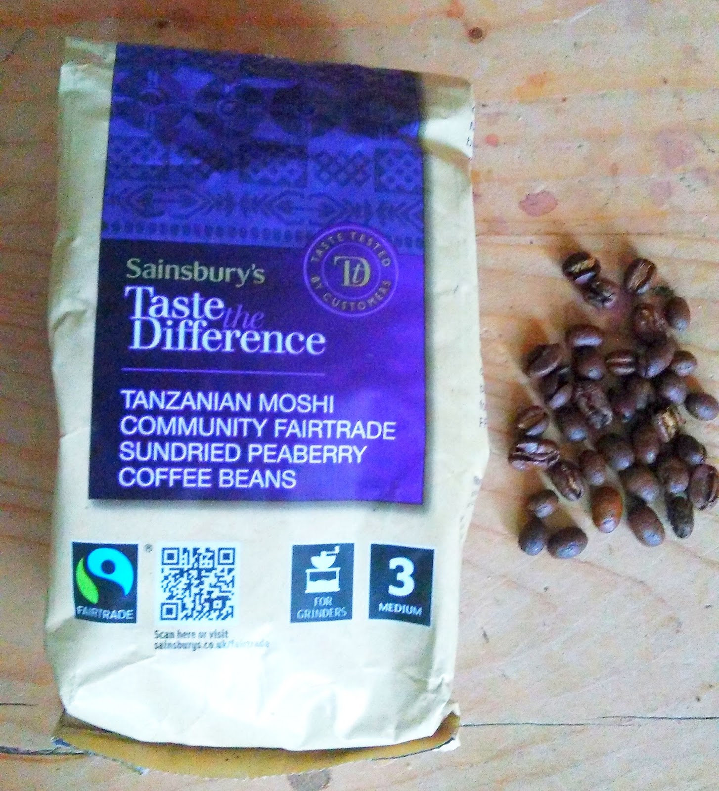 beverage upon beverage upon beverage Sainsbury's Taste the Difference Tanzanian Moshi Peabody