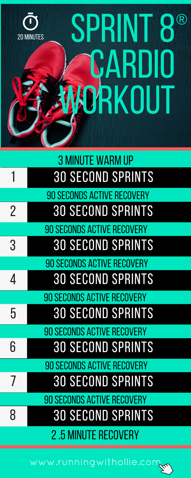 6 Day Sprint 8 Workout with Comfort Workout Clothes