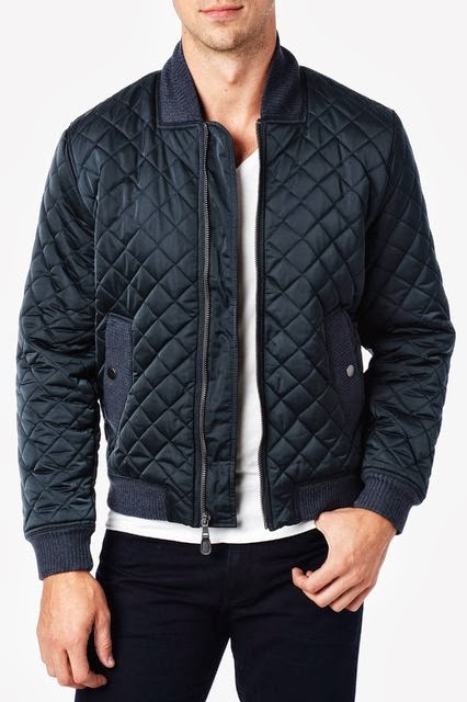 all about human: Quilted Bomber Jacket by 7 For All Mankind