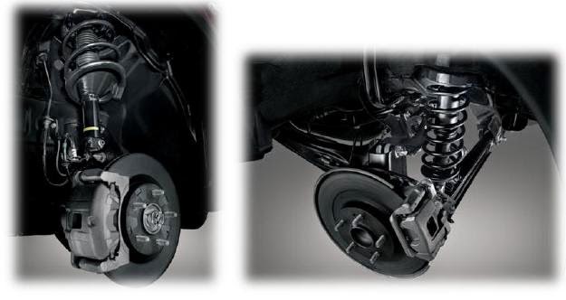 fitur mitsubishi new outlander sport - Improved Front and Rear Suspension for Better Comfort and Stability