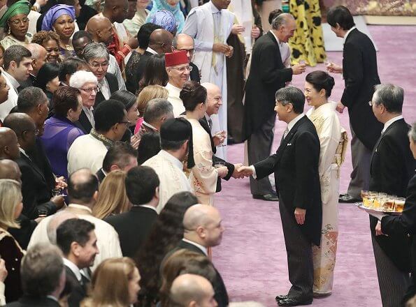 Crown Prince Akishino, Crown Princess Kiko, Princess Mako, Princess Kako and other members of the Imperial Family