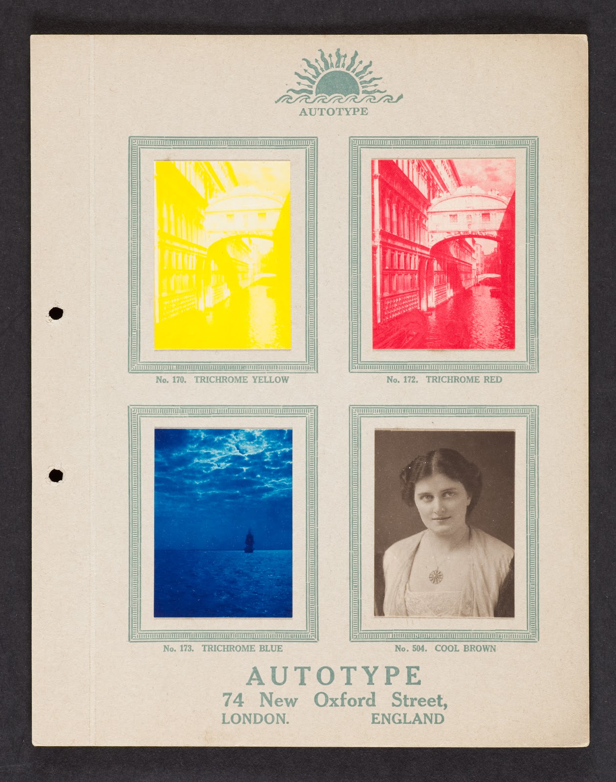 XRay Fluorescence Analysis of Photographic Materials The Autotype