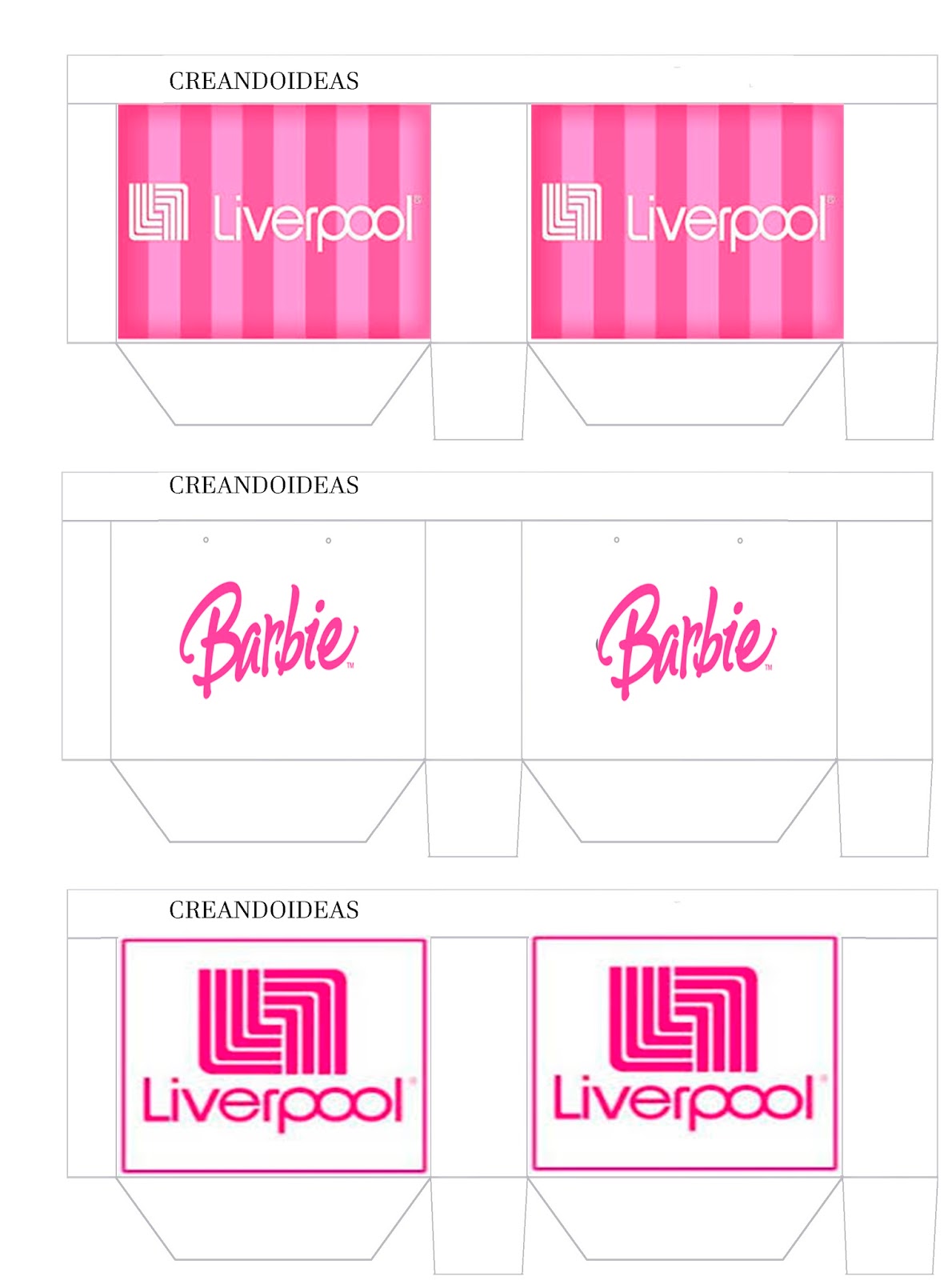 bolsas para barbie